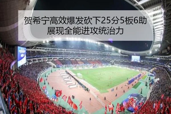 贺希宁高效爆发砍下25分5板6助 展现全能进攻统治力